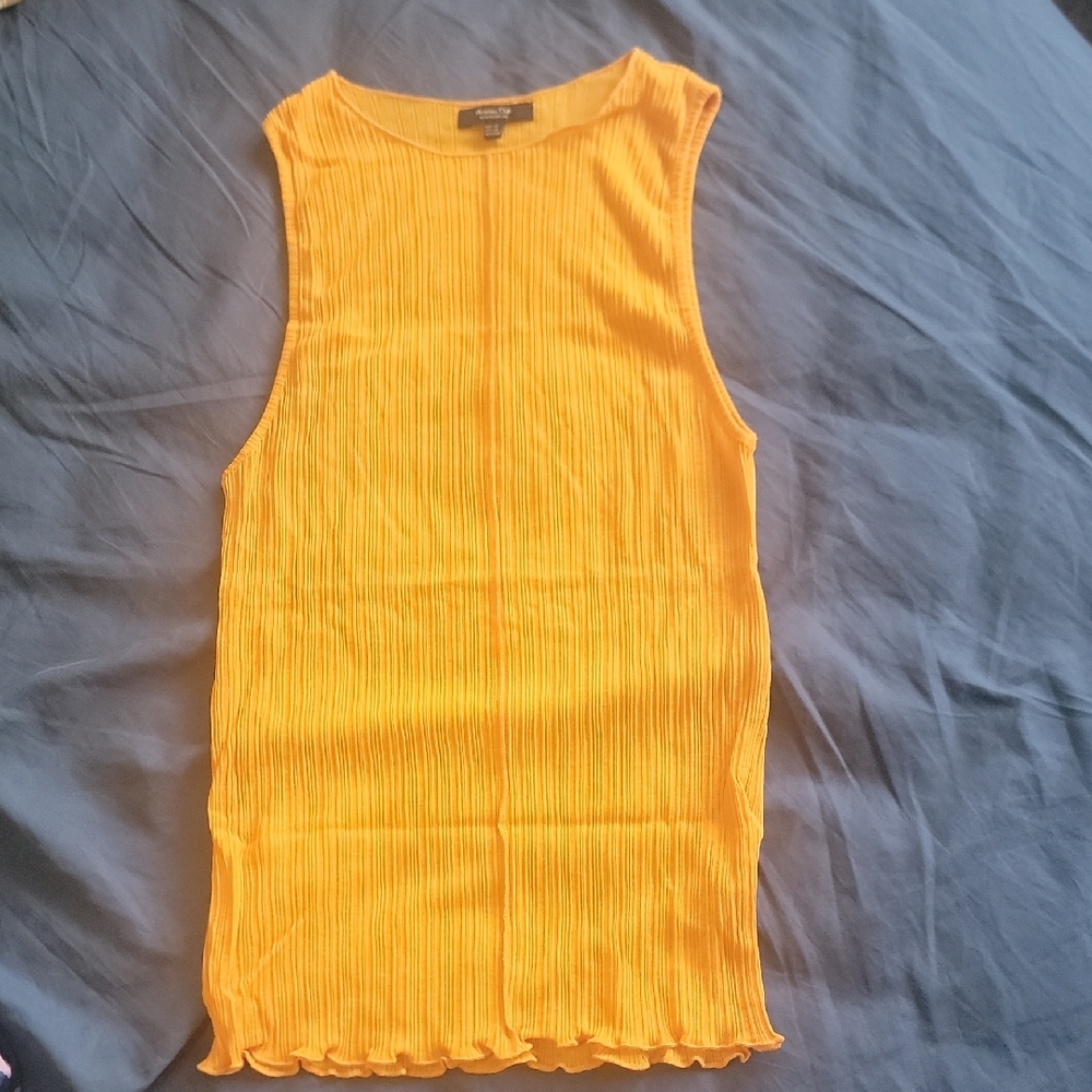 Massimo Dutti Ribbed Sleeveless Top